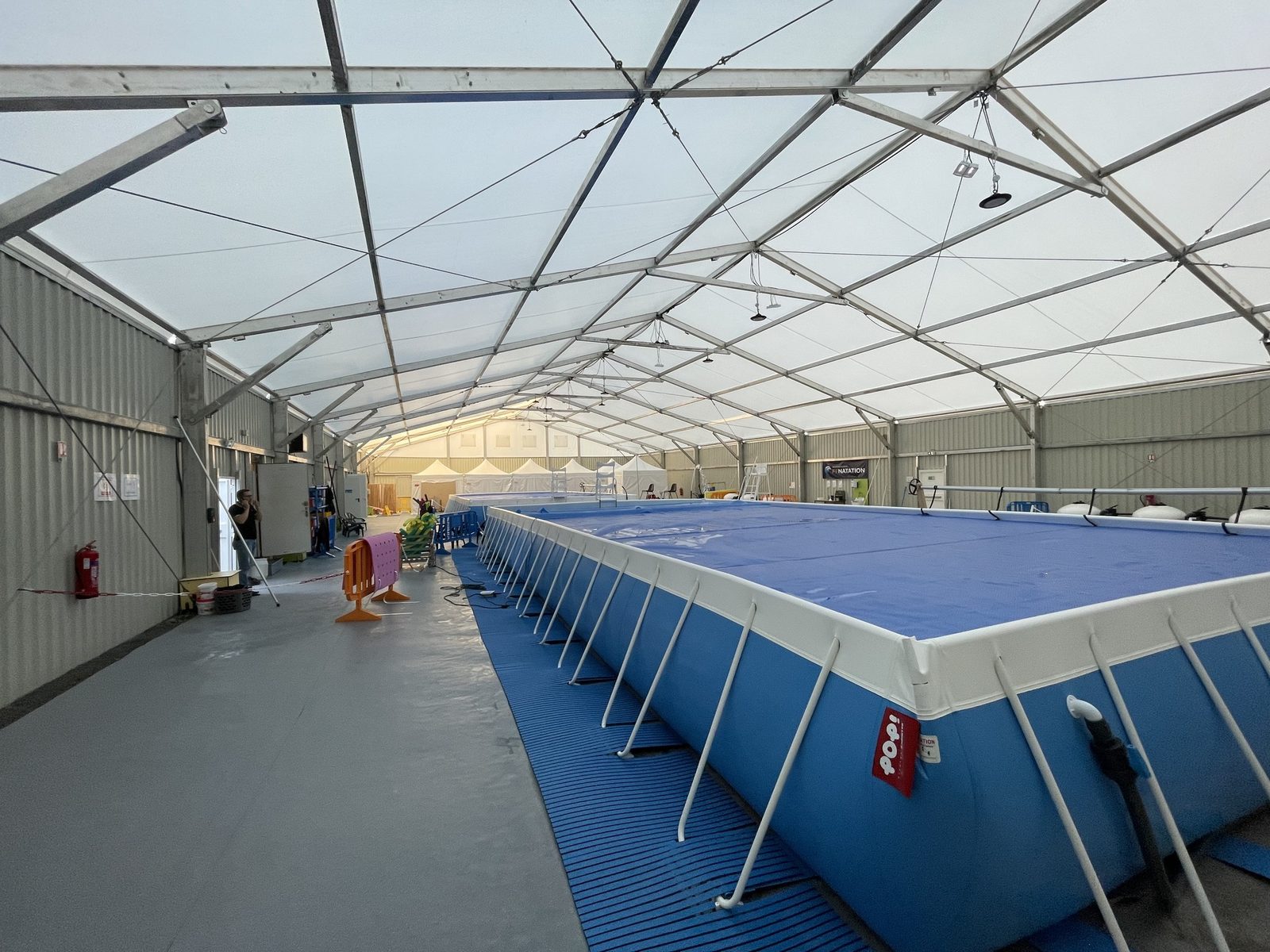BAM AquaLearn — installation sous structure modulaire